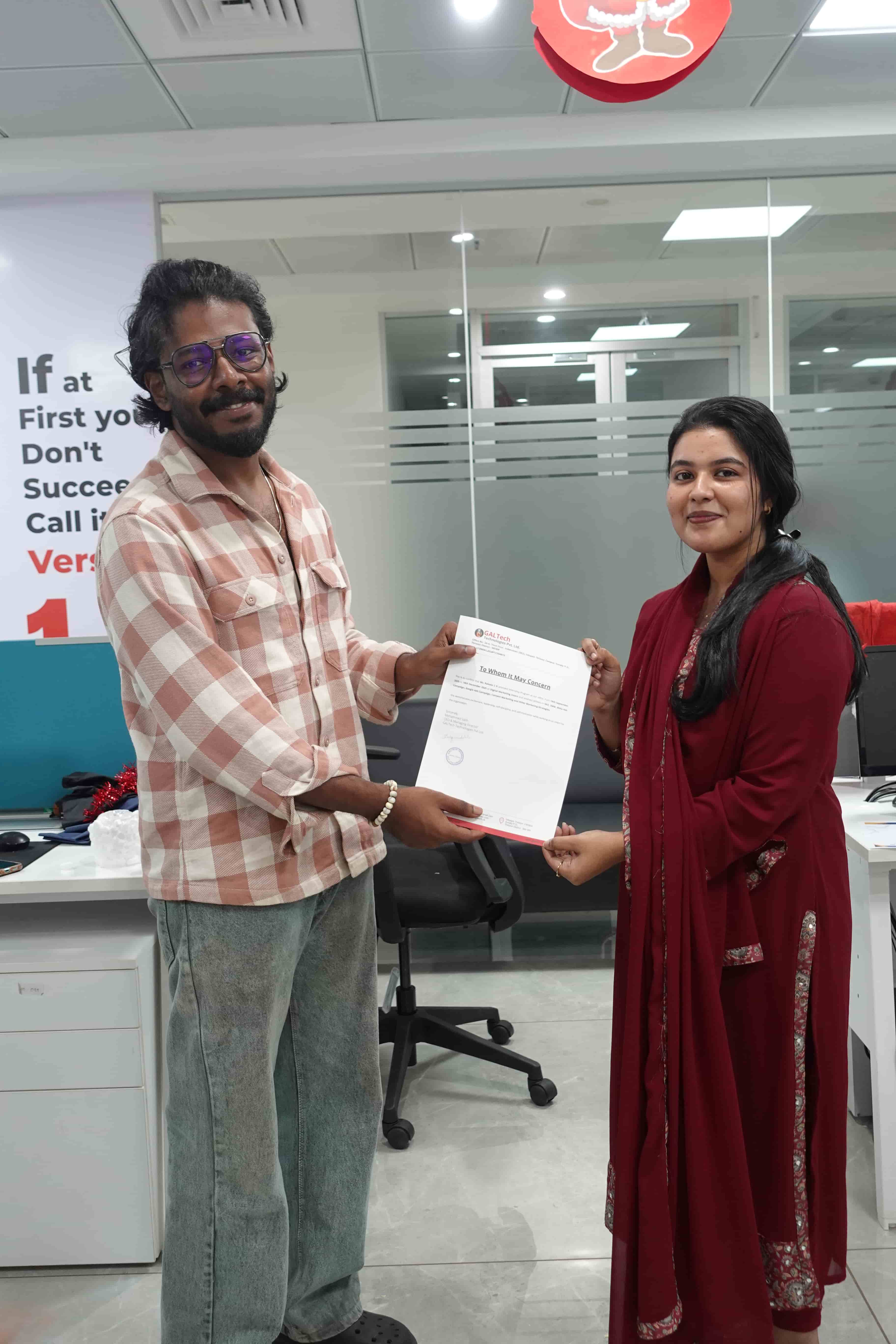 Certificate Distribution
